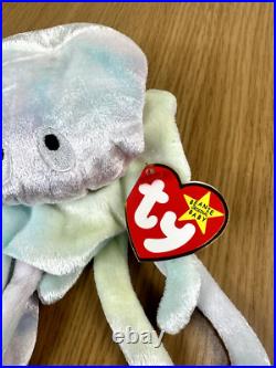 Ty Beanie Baby Rare Retired Rainbow ombre Goochy Tag Errors Collector Item