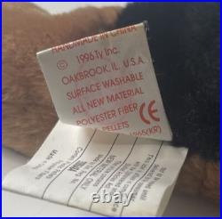 Ty Beanie Baby Rare Toby 1996 With Tag Errors
