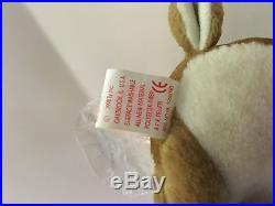 Ty Beanie Baby Rare Whisper 1998/1999 with tag errors