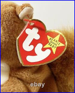 Ty Beanie Baby Retired Rare Original Nuts the Squirrel Tag Errors PVC Pellets