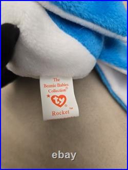 Ty Beanie Baby Rocket 1997 Rare. Excellent Condition. Errors Ty Beanie Baby Rocket 1997 Rare. Excellent Condition. Errors