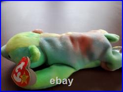 Ty Beanie Baby Sammy Bear. Mint! Beautiful colors! RARE with ERRORS. UNIQUE! LOOK