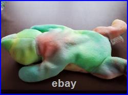 Ty Beanie Baby Sammy Bear. Mint! Beautiful colors! RARE with ERRORS. UNIQUE! LOOK