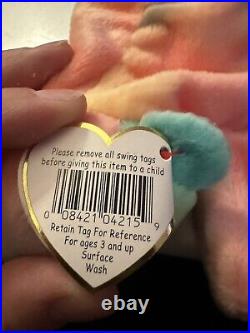 Ty Beanie Baby Sammy Rare Errors Never played with mint condition