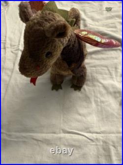 Ty Beanie Baby Scorch The Dragon Vintage 1998 With RARE Errors Ty Beanie Baby Scorch The Dragon Vintage 1998 With RARE Errors