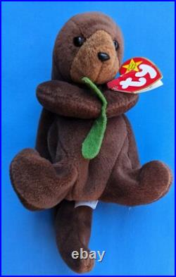 Ty Beanie Baby Seaweed 1996 1995 Error Rare Ty Beanie Baby Seaweed 1996 1995 Error Rare