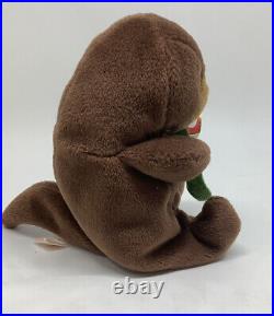 Ty Beanie Baby Seaweed the Otter Retired Mint ERRORS RARE Vintage withTags