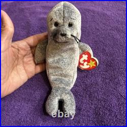 Ty Beanie Baby Slippery the Seal! Rare With Errors Ty Beanie Baby Slippery the Seal! Rare With Errors