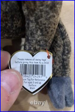 Ty Beanie Baby Slowpoke the Sloth with Tag Errors Rare Retired L? K Ty Beanie Baby Slowpoke the Sloth with Tag Errors Rare Retired L? K