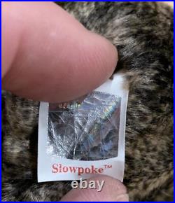 Ty Beanie Baby Slowpoke the Sloth with Tag Errors Rare Retired L? K Ty Beanie Baby Slowpoke the Sloth with Tag Errors Rare Retired L? K