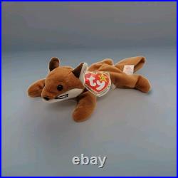 Ty Beanie Baby Sly The Fox. RARE. Tag ERRORS September 12, 1996