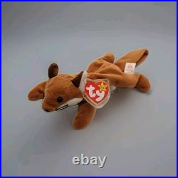 Ty Beanie Baby Sly The Fox. RARE. Tag ERRORS September 12, 1996