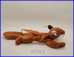 Ty Beanie Baby Sly The Fox. RARE. Tag ERRORS September 12, 1996