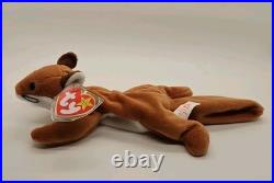 Ty Beanie Baby Sly The Fox. RARE. Tag ERRORS September 12, 1996