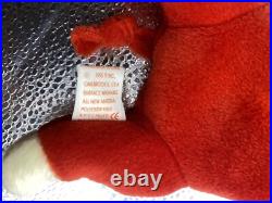 Ty Beanie Baby Snort the Bull 1995 With 4002 Tag Error (RARE)