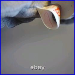 Ty Beanie Baby Spike The Rhinoceros Rare Retired Error with Tag 1996 Ty Beanie Baby Spike The Rhinoceros Rare Retired Error with Tag 1996