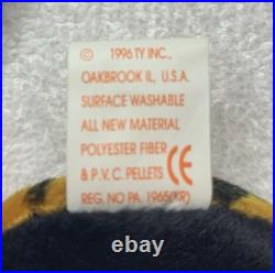 Ty Beanie Baby Spinner The Spider Toy Rare Mint Condition Tag Errors 1996