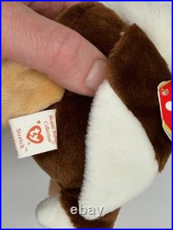 Ty Beanie Baby Stretch The Ostrich 1997 RETIRED with TAG ERRORS & RED SRING RARE
