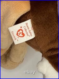 Ty Beanie Baby Stretch The Ostrich 1997 RETIRED with TAG ERRORS & RED SRING RARE
