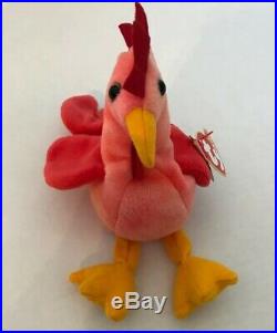Ty Beanie Baby Strut The Rooster 1996 Retired Rare Vintage & Collectible