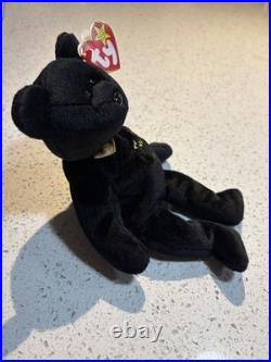 Ty Beanie Baby The End Bear Mint Condition- RARE With 4 ERRORS