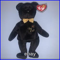 Ty Beanie Baby The End Bear Mint Condition RARE With 4 ERRORS! FREE SHIP