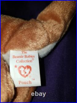 Ty Beanie Baby VERY RARE Pouch 96 Excellent condition