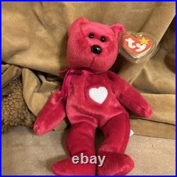 Ty Beanie Baby Valentina 1998 Rare with Tag Errors