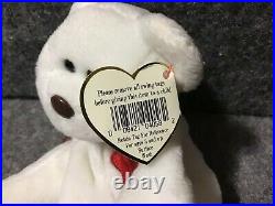 Ty Beanie Baby Valentino 1994/93 withBrown Nose Multiple Errors Rare PVC
