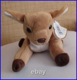Ty Beanie Baby Whisper RARE RETIRED 1997 Pe Pellets TAG ERROR