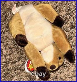 Ty Beanie Baby Whisper the Deer WITH ERRORS 1997/1998- Rare! Retired