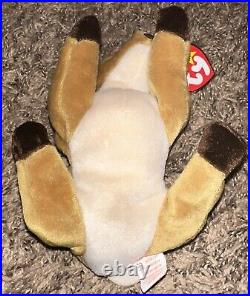 Ty Beanie Baby Whisper the Deer WITH ERRORS 1997/1998- Rare! Retired