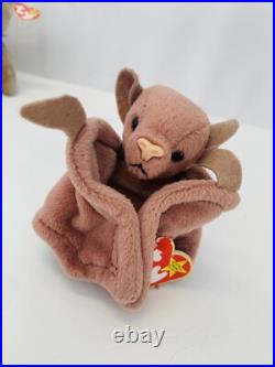 Ty Beanie Batty Brown Bat 1996 1997 RARE, ERRORS (Retired, Baby) PVC