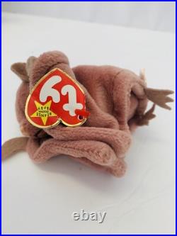Ty Beanie Batty Brown Bat 1996 1997 RARE, ERRORS (Retired, Baby) PVC