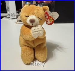 Ty Beanie HOPE The Praying Baby Bear W Multiple Errors EXTREMELY RARE! PRISTINE Ty Beanie HOPE The Praying Baby Bear W Multiple Errors EXTREMELY RARE! PRISTINE