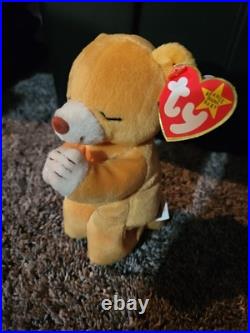 Ty Beanie Praying Baby Hope-Multiple Errors On Tag And Swing Tag RARE