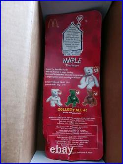 Ty Beanie Rare Baby Maple The Bear. 1996 McDonalds Rare errors 1993. OakBrook Ty Beanie Rare Baby Maple The Bear. 1996 McDonalds Rare errors 1993. OakBrook