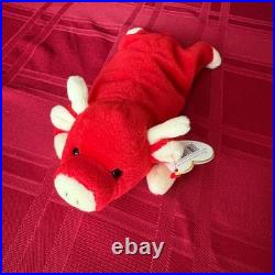 Ty Beanie Snort the Bull Retired and Rare, Many Errors