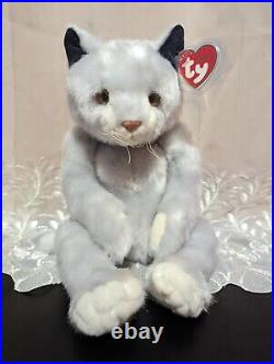 Ty Classic Collection Pearl The Gray Cat Mint, Vintage, Retired, Very Rare