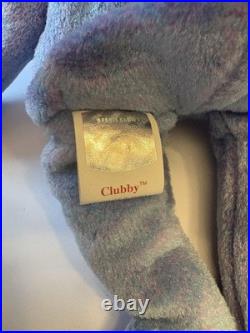 Ty Clubby II With RARE Tag Errors