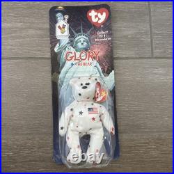 Ty Glory The Bear 1998/99 Mcdonalds Ty Teenie Beanie Baby, Rare, Errors Mint