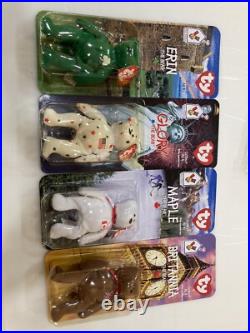 Ty McDonalds International Beanie Babies NIB RARE with errors Complete Set Of 4
