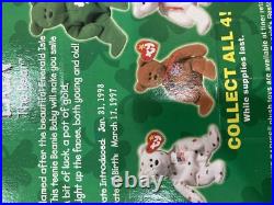 Ty McDonalds International Beanie Babies NIB RARE with errors Complete Set Of 4 Ty McDonalds International Beanie Babies NIB RARE with errors Complete Set Of 4