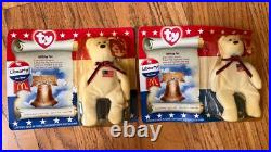 Ty Mcdonald's Libearty Beanie Babies. Rare. Never Opened, Price For 2, $115 Ea