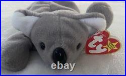 Ty Mel the? Koala? Beanie Baby 1996 Grey/White Rare Plush Toy Collectible Ty Mel the? Koala? Beanie Baby 1996 Grey/White Rare Plush Toy Collectible