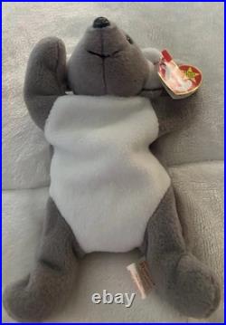 Ty Mel the? Koala? Beanie Baby 1996 Grey/White Rare Plush Toy Collectible Ty Mel the? Koala? Beanie Baby 1996 Grey/White Rare Plush Toy Collectible