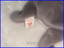 Ty Mel the? Koala? Beanie Baby 1996 Grey/White Rare Plush Toy Collectible Ty Mel the? Koala? Beanie Baby 1996 Grey/White Rare Plush Toy Collectible