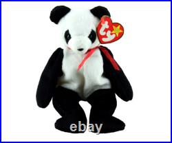 Ty Original Beanie Babies Collection Fortune The Panda Rare and Mint