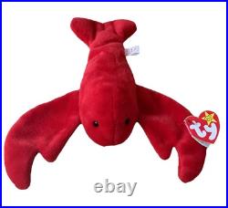 Ty Original Beanie Babies PINCHERS 93 RARE Retired 1st gen withTag Errors Ty Original Beanie Babies PINCHERS 93 RARE Retired 1st gen withTag Errors
