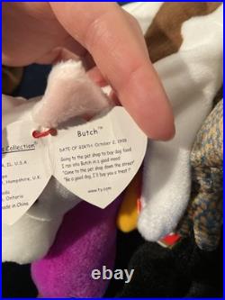 Ty Original Beanie Baby 1990s Bundle All With Rare Tag Errors